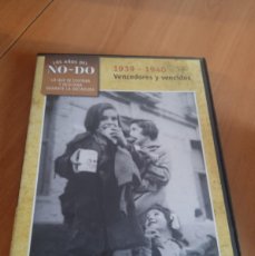 Cine: MM-12NOV DVD CINE LOS AÑOS DEL NO-DO 1939 1940 VENCEDORES Y VENCIDOS