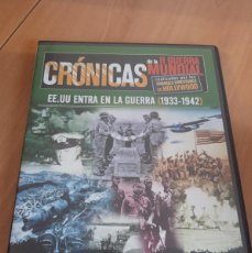 Cine: MM-12NOV DVD CINE CRONICAS DE LA II GUERRA MUNDIAL EEUU ENTRA EN LA GUERRA 1933 1942