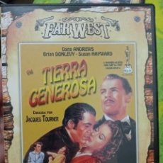 Cine: DVD TIERRA GENEROSA