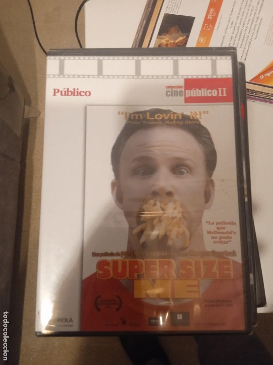 Cinema: MM-DVD DVD NUEVO PRECINTADO SUPER SIZE ME