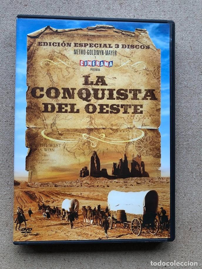 Cine: La Conquista del Oeste / Edici&oacute;n Especial 3 DVD / Henry Fonda & Carroll Baker /