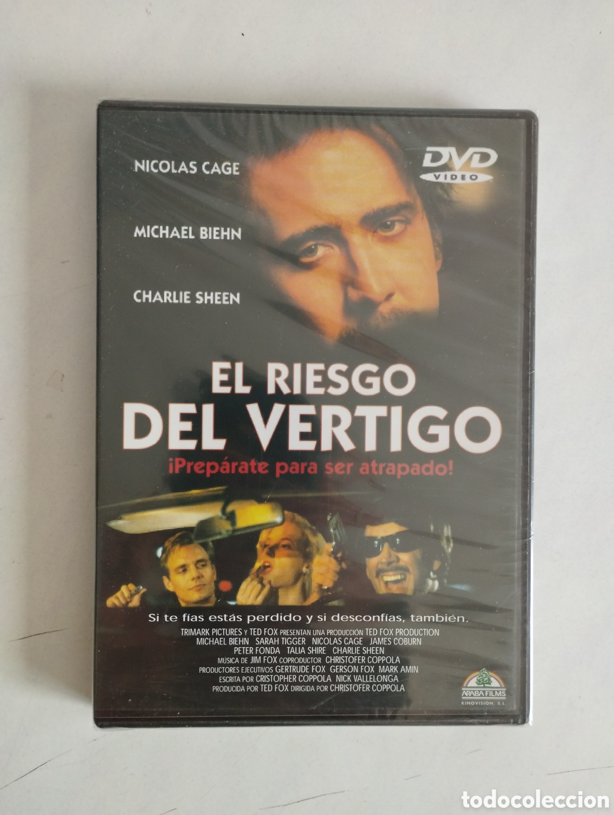 Cine: PEL&Iacute;CULA DVD EL RIESGO DEL V&Eacute;RTIGO SIN ABRIR PRECINTADA