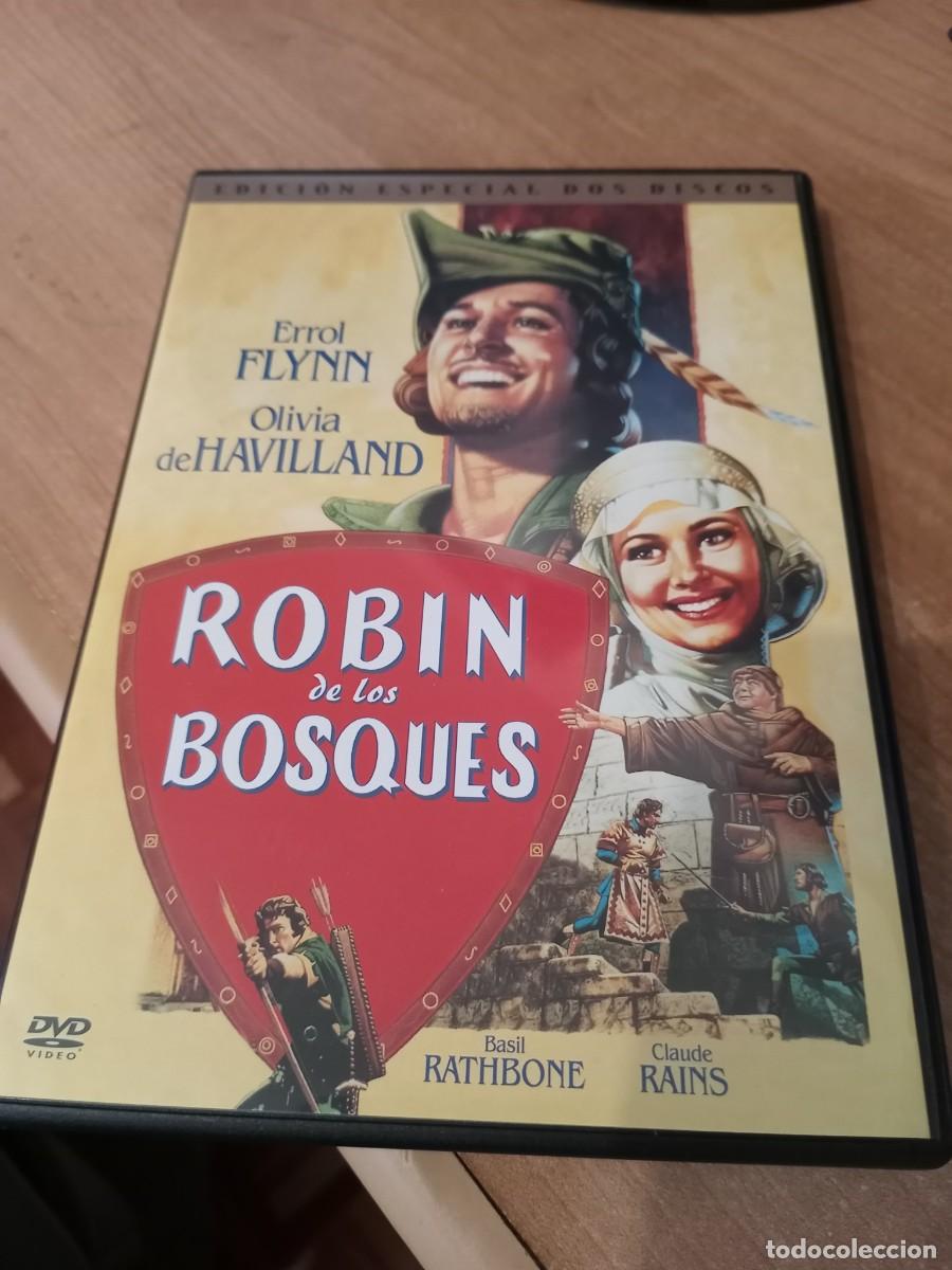 Cine: DVD: ROBIN DE LOS BOSQUES - 2 DVD - Foto 1
