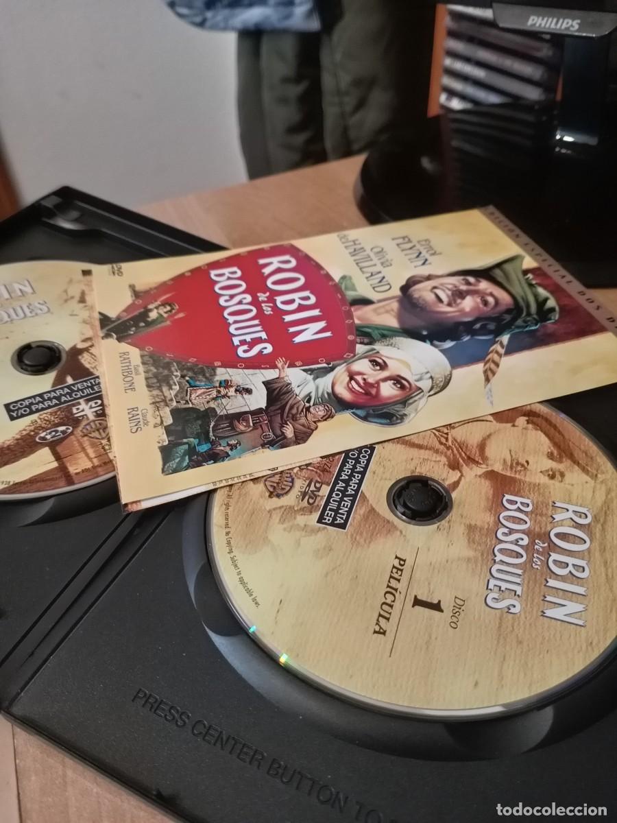 Cine: DVD: ROBIN DE LOS BOSQUES - 2 DVD - Foto 2