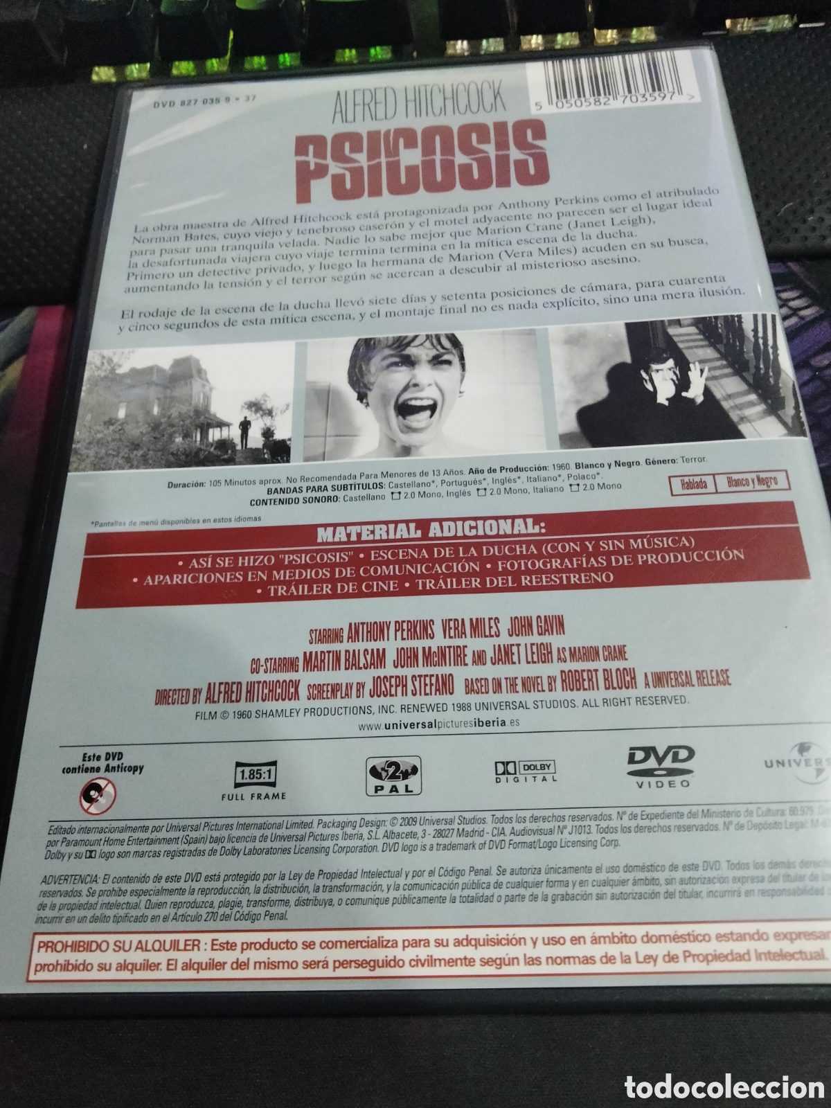Cine: Psicosis dvd -177 - Foto 2
