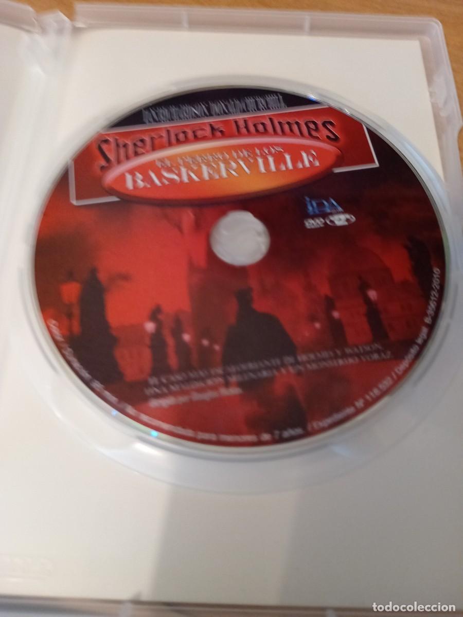 Cine: DVD: EL PERRO DE LOS BASKERVILLE - SHERLOCK HOLMES - Foto 2