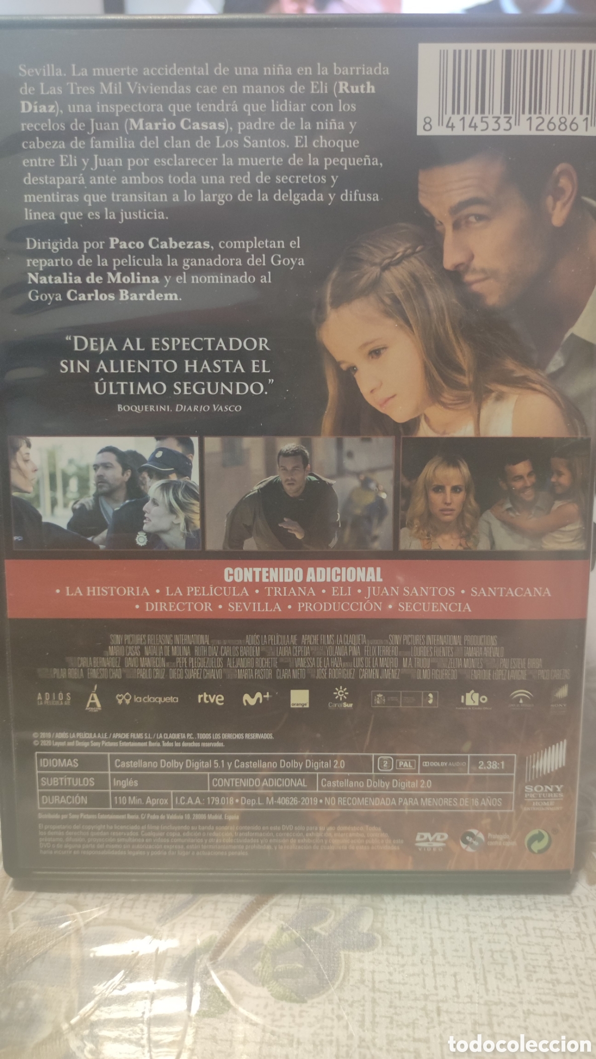 Cine: Adi&oacute;s dvd - Foto 3