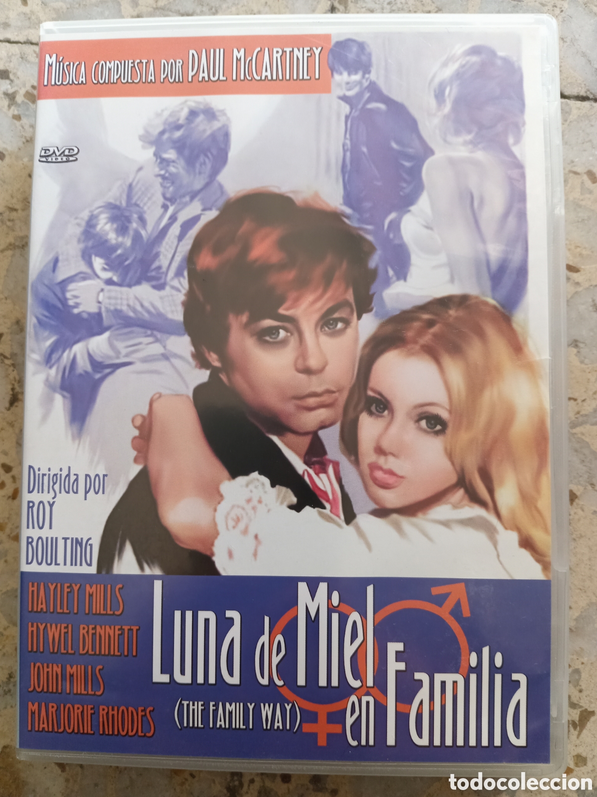 Cine: DVD LUNA DE MIEL EN FAMILIA. ROY BOULTING. PAUL MACCARTNEY