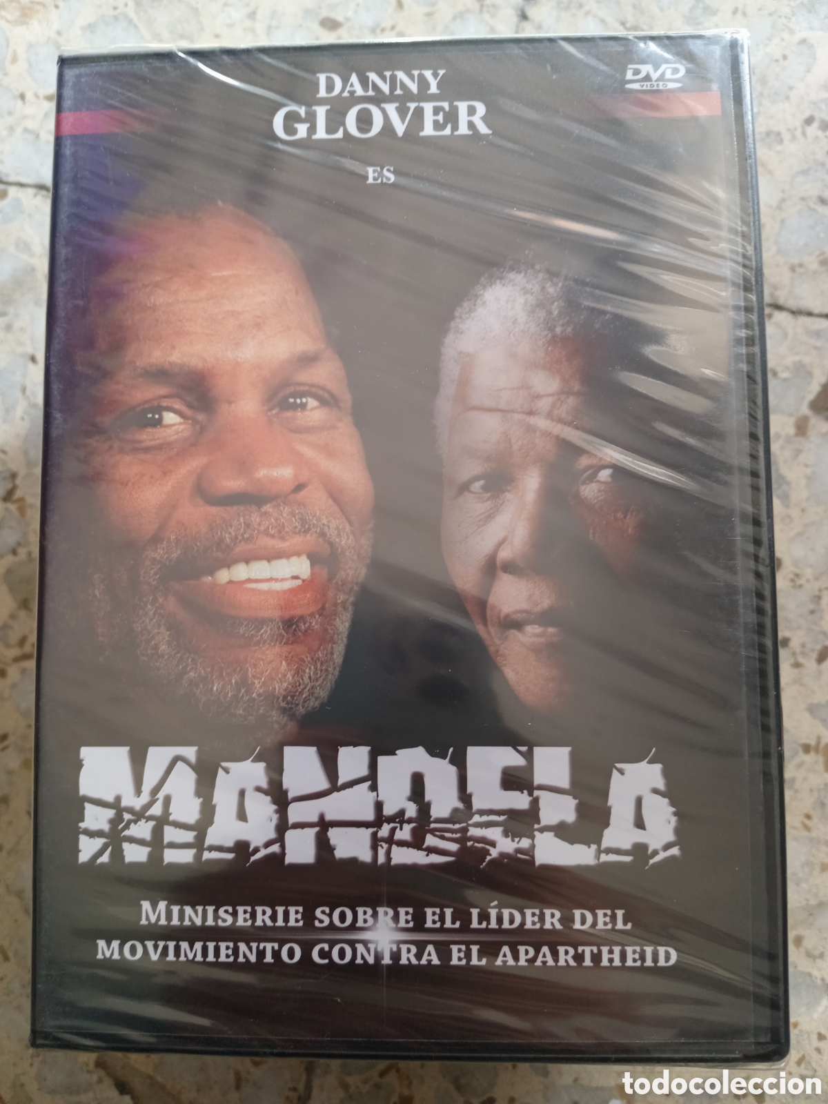 Cine: DVD MANDELA DANNY GLOVER NUEVO PRECINTADO
