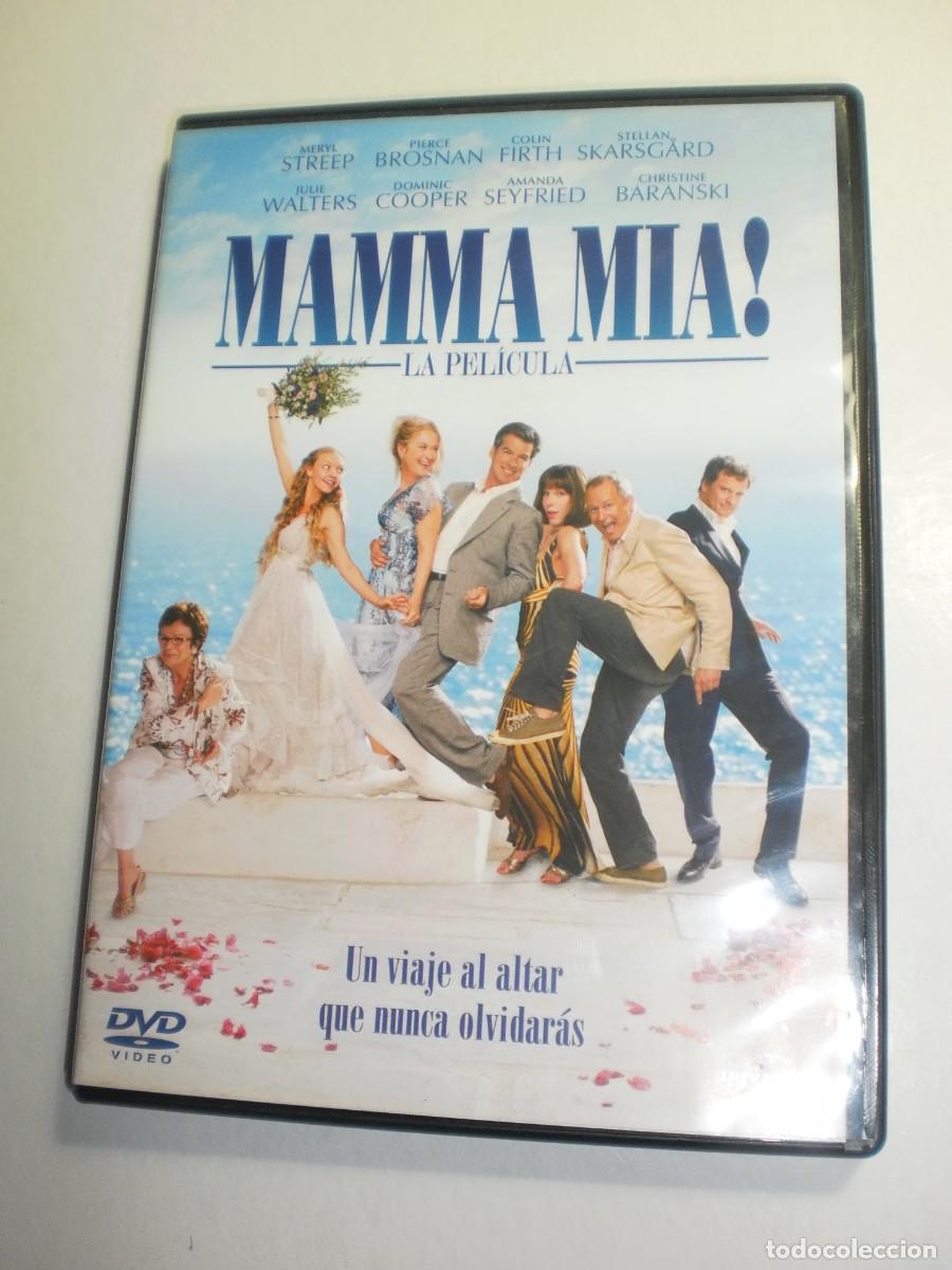 Cinema: dvd mamma mia. meryl atreep. 104 min (seminueva)