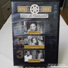 Cine: JOYAS DEL CINE ” CINE DE CANTANTES- 3 PELICULAS - DVD Nº38