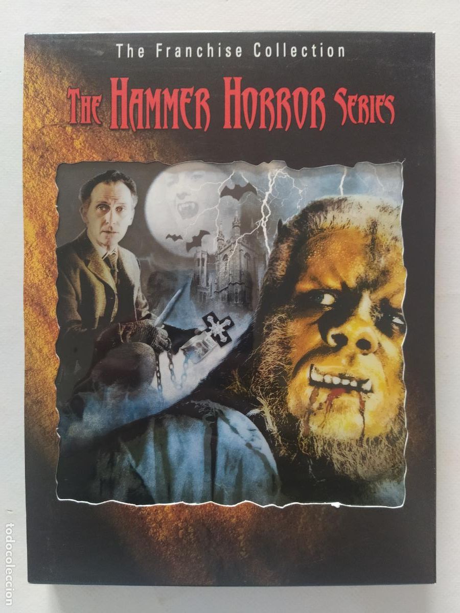 Cinema: DVD THE HAMMER HORROR SERIES - THE FRANCHISE COLLECTION - 8 PELICULAS - EN INGLES, REGION 1 (273)