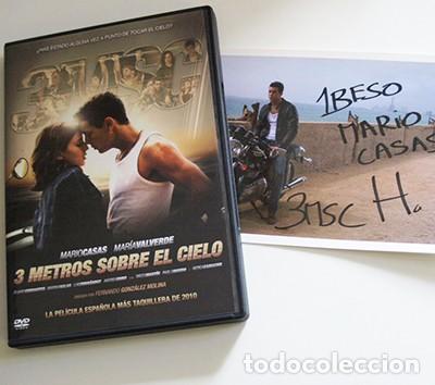 Cine: 3 METROS SOBRE EL CIELO DVD PEL&Iacute;CULA MAR&Iacute;A VALVERDE MARIO CASAS RIVERO ADOLESCENTES PIJAS VIOLENCIA