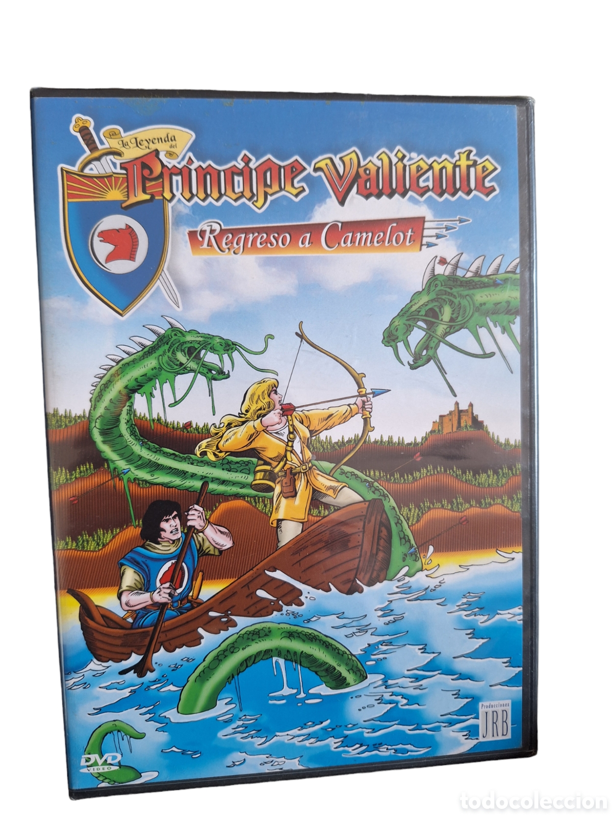 Cinema: ND312 la leyenda del pr&iacute;ncipe valiente regreso a camelot DVD NUEVO PRECINTADO