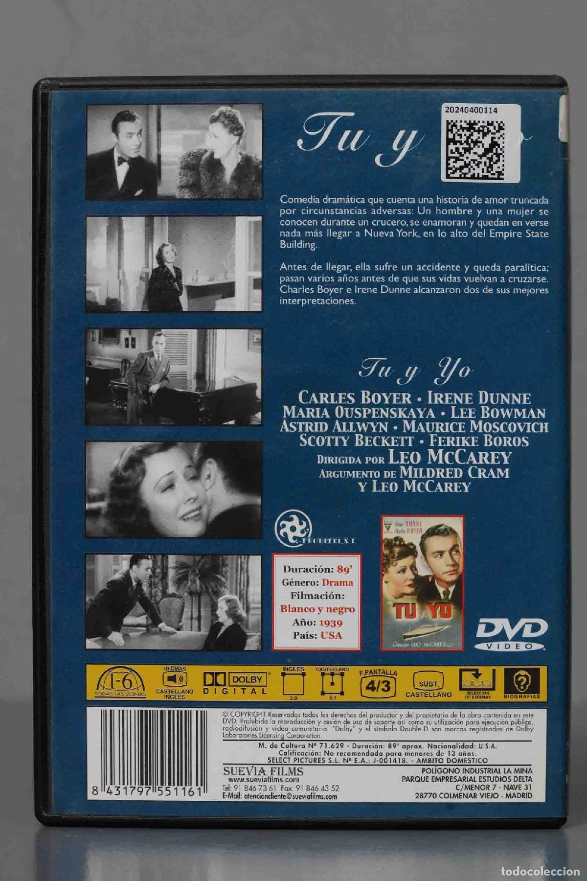 Cine: DVD. TU Y YO. MCCAREY - Foto 2