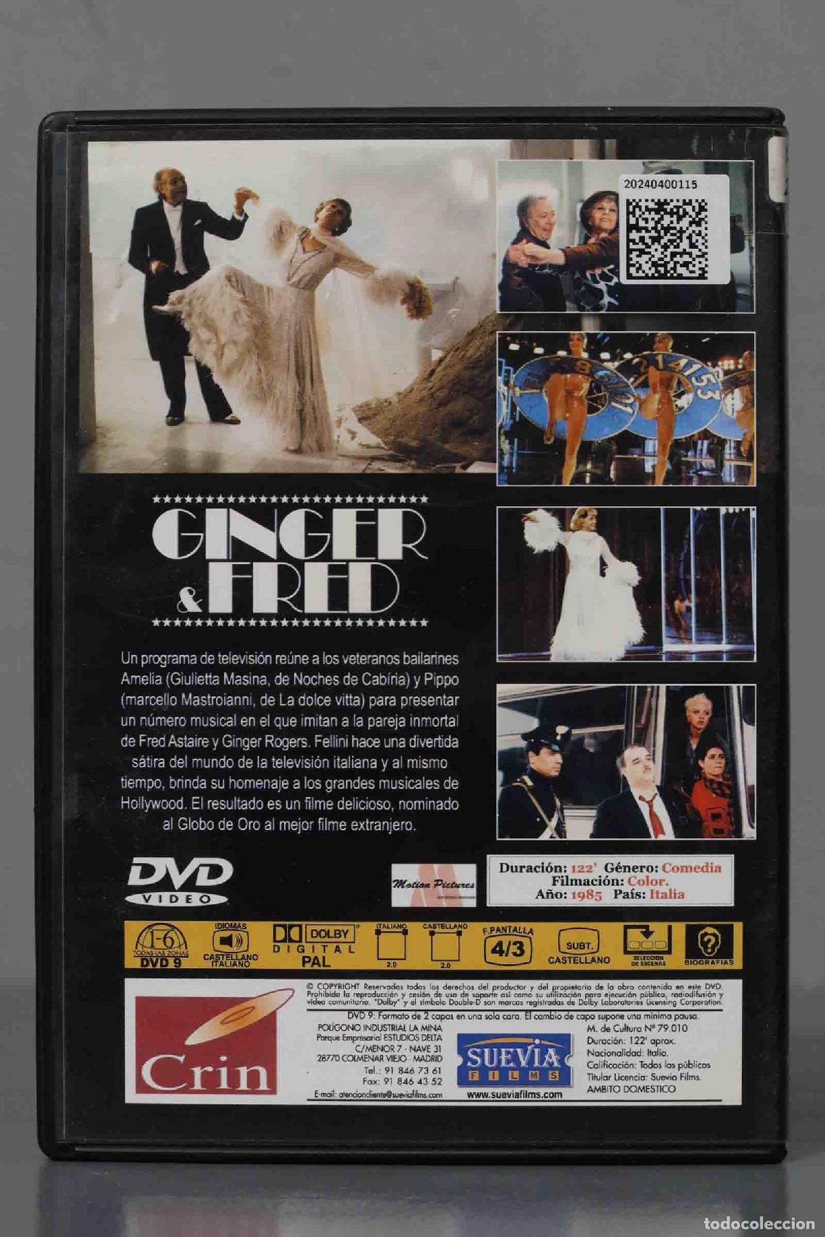 Cine: DVD. Ginger y Fred - Fellini - Foto 2