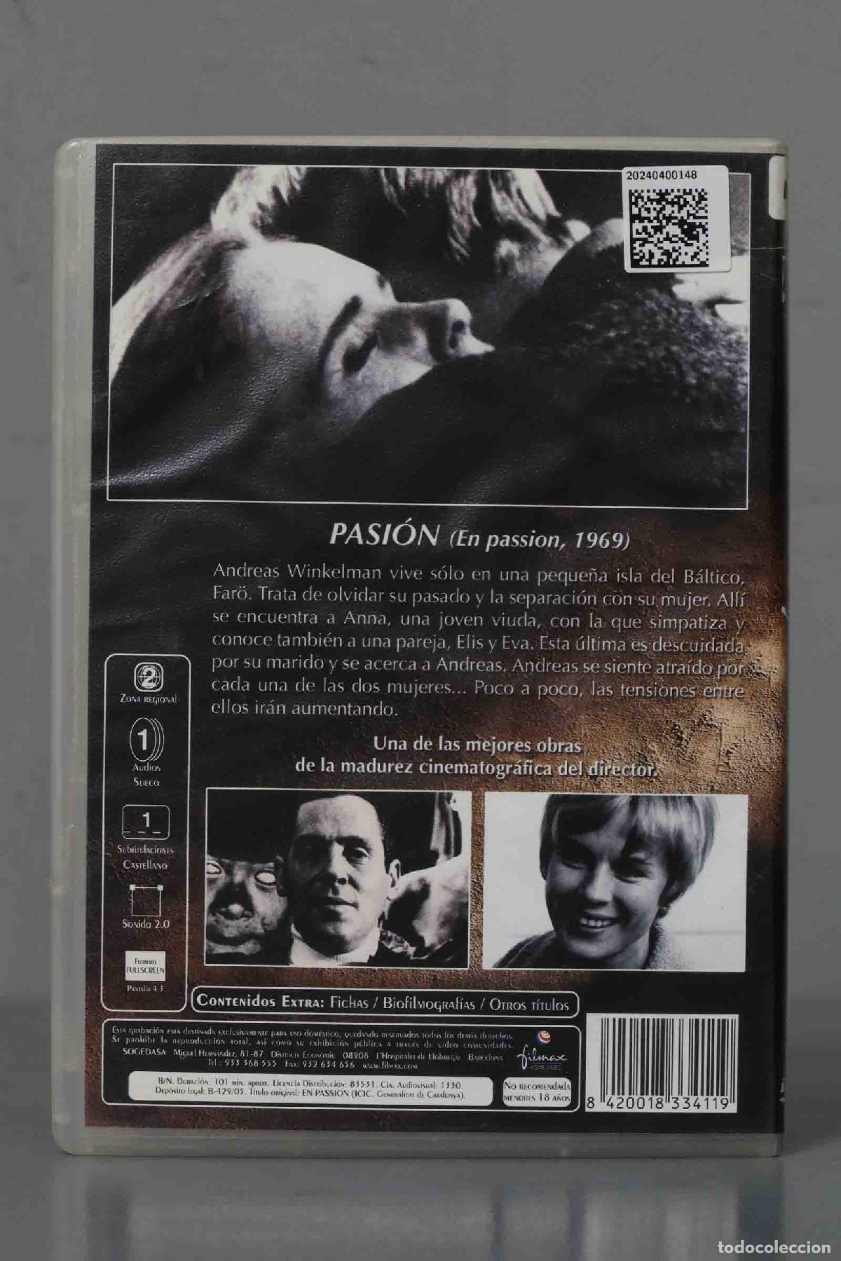 Cine: DVD. PASION. BERGMAN - Foto 2