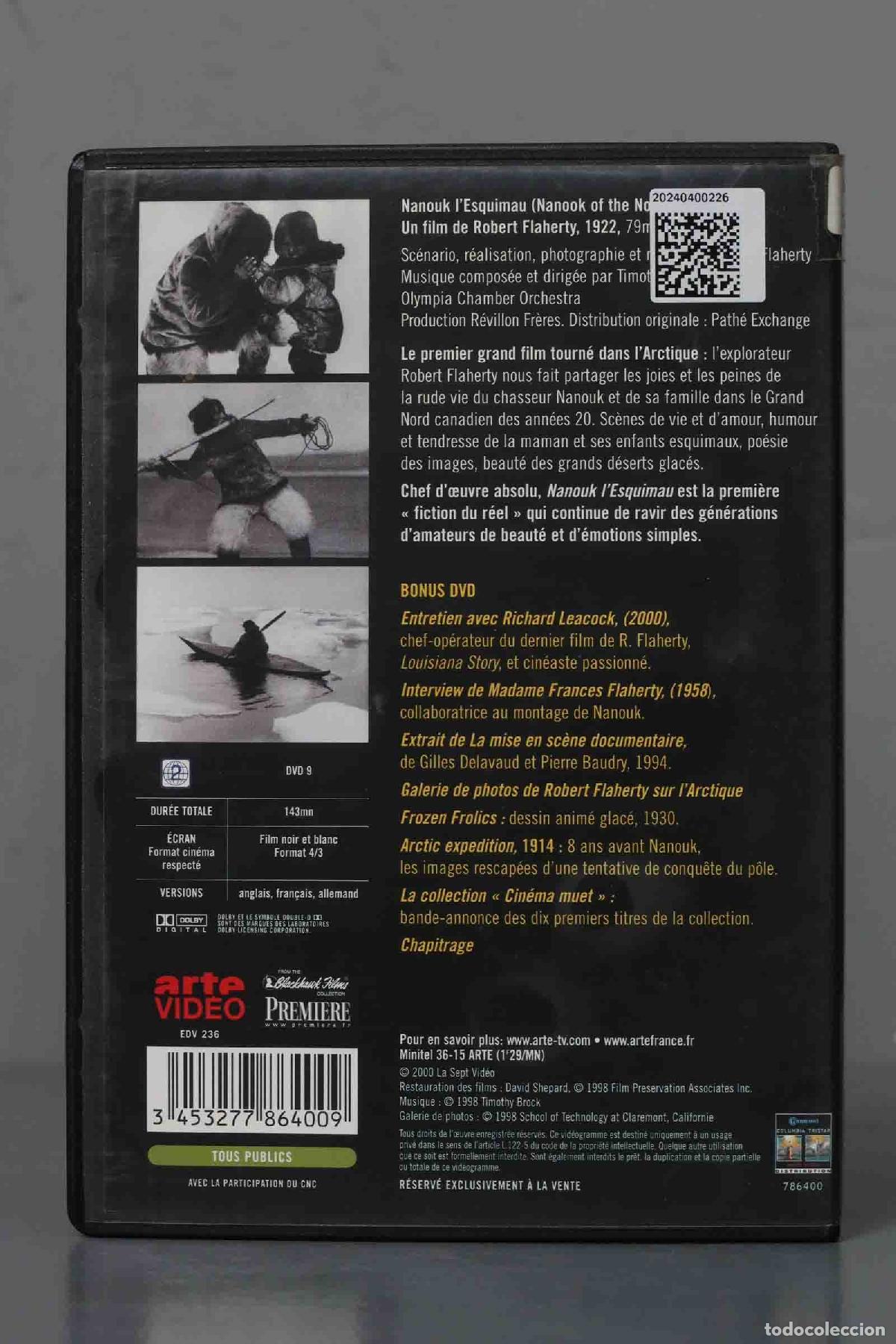 Cine: DVD. Nanouk l&acute;esquimau. FLAHERTY - Foto 2