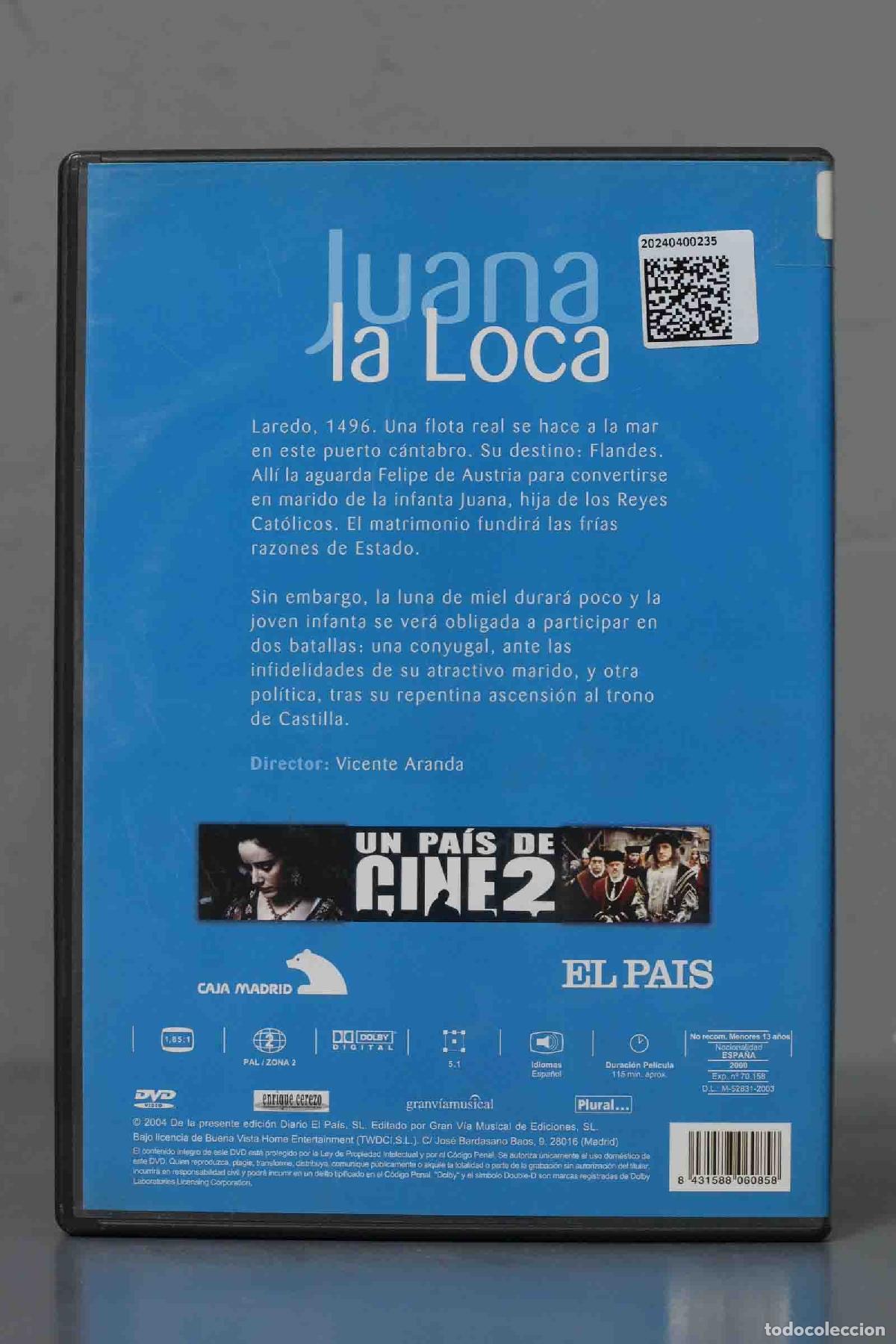 Cine: DVD. JUANA LA LOCA - Foto 2