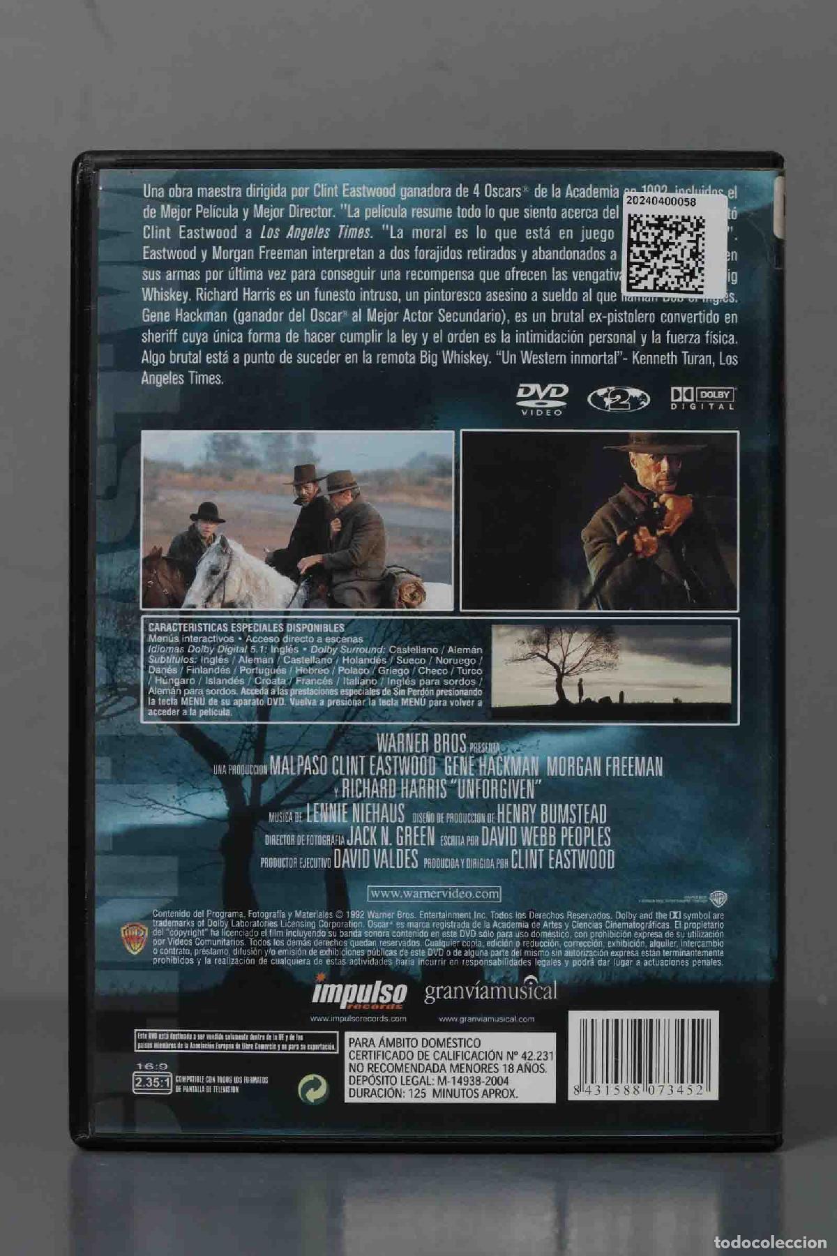 Cine: DVD. SIN PERDON - Foto 2