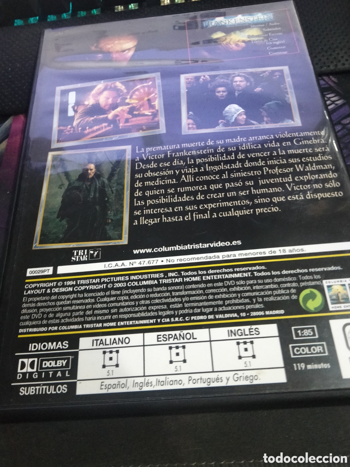Cine: Frankenstein dvd -26 - Foto 2