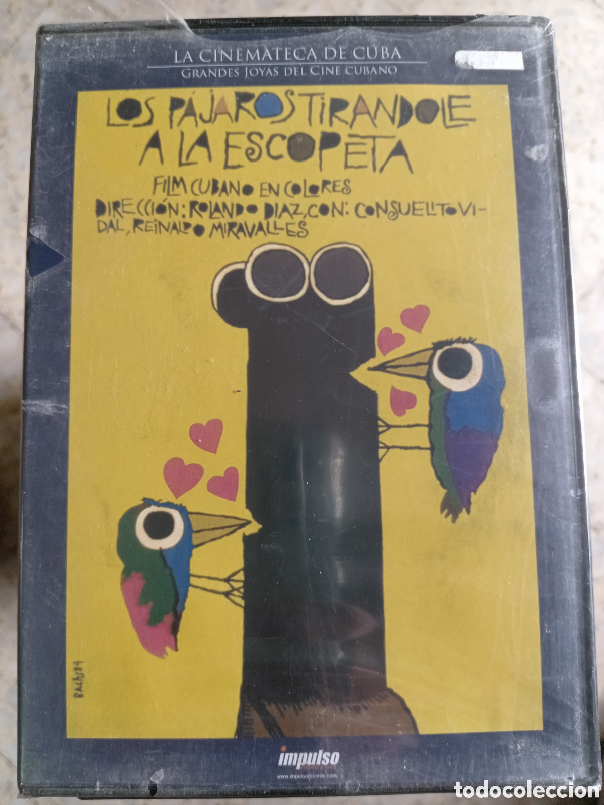 Cine: DVD LOS PAJAROS TIRANDOLE A LA ESCOPETA ROLANDO DIAZ NUEVO PRECINTADO