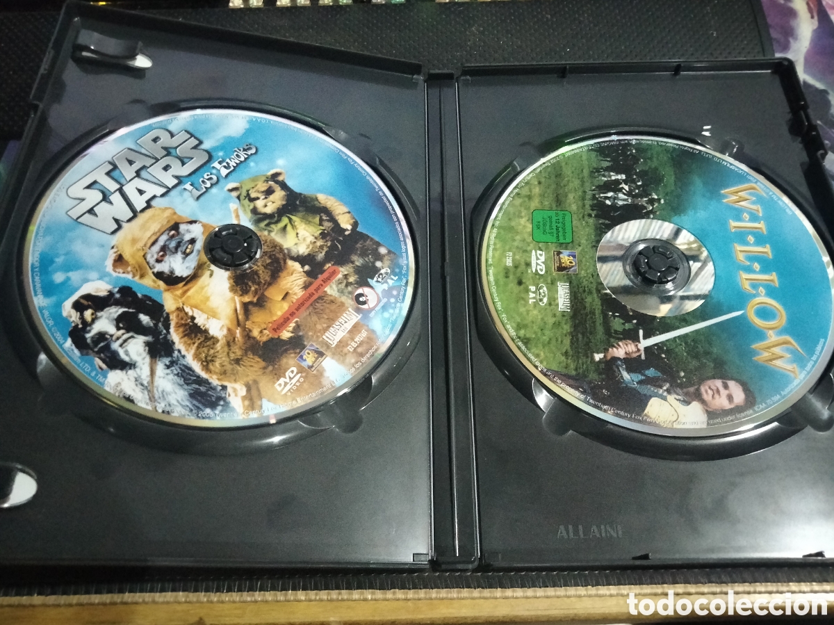 Cine: Star wars los ewoks / Willow dvd - Foto 3