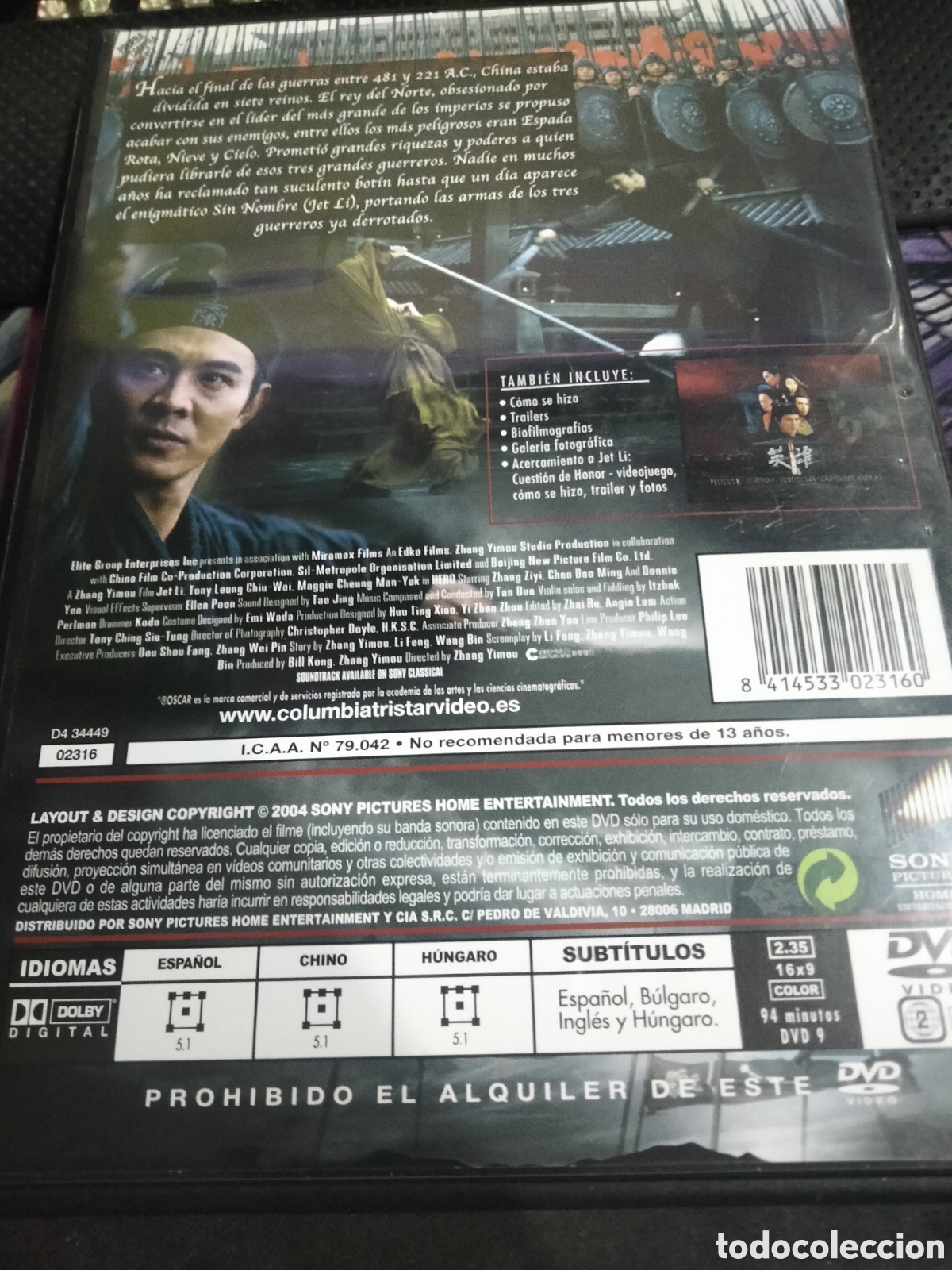 Cine: Hero dvd ---------- 26 - Foto 2
