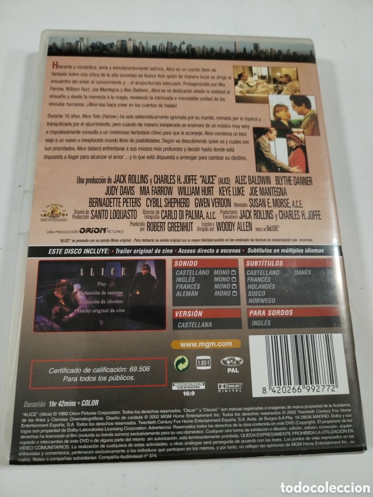 Cine: Alice. DVD - Foto 2