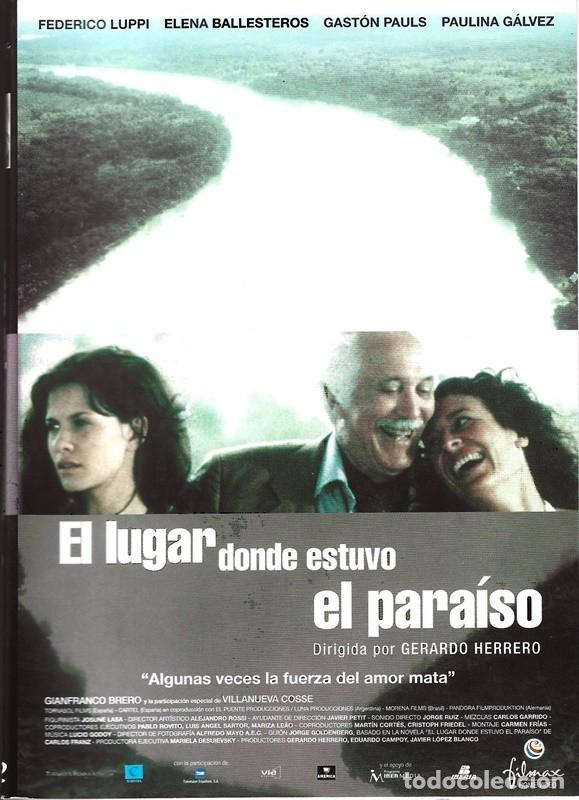 Cinema: EL LUGAR DONDE ESTUVO EL PARA&Iacute;SO FEDERICO LUPPI