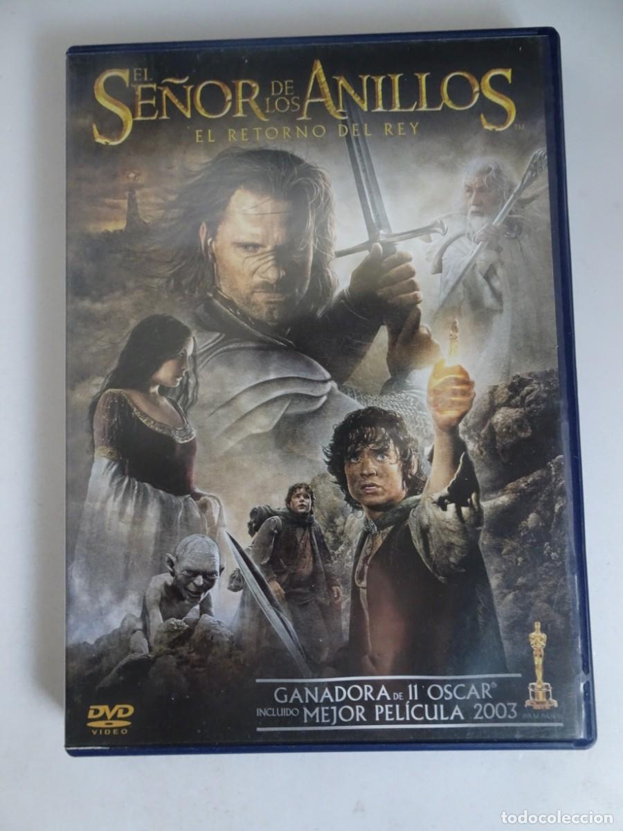 Cine: EL SE&Ntilde;OR DE LOS ANILLOS, EL RETORNO DEL REY, 2 DVD , EXTRAS, VER FOTOS