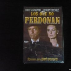 Cine: LOS QUE NO PERDONAN - BURT LANCASTER Y AUDREY HEPBURN - DVD NUEVO PRECINTADO