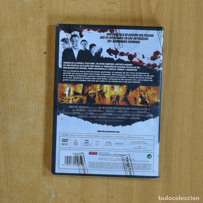 Cine: INSTINTO ASESINO - DVD - Foto 2