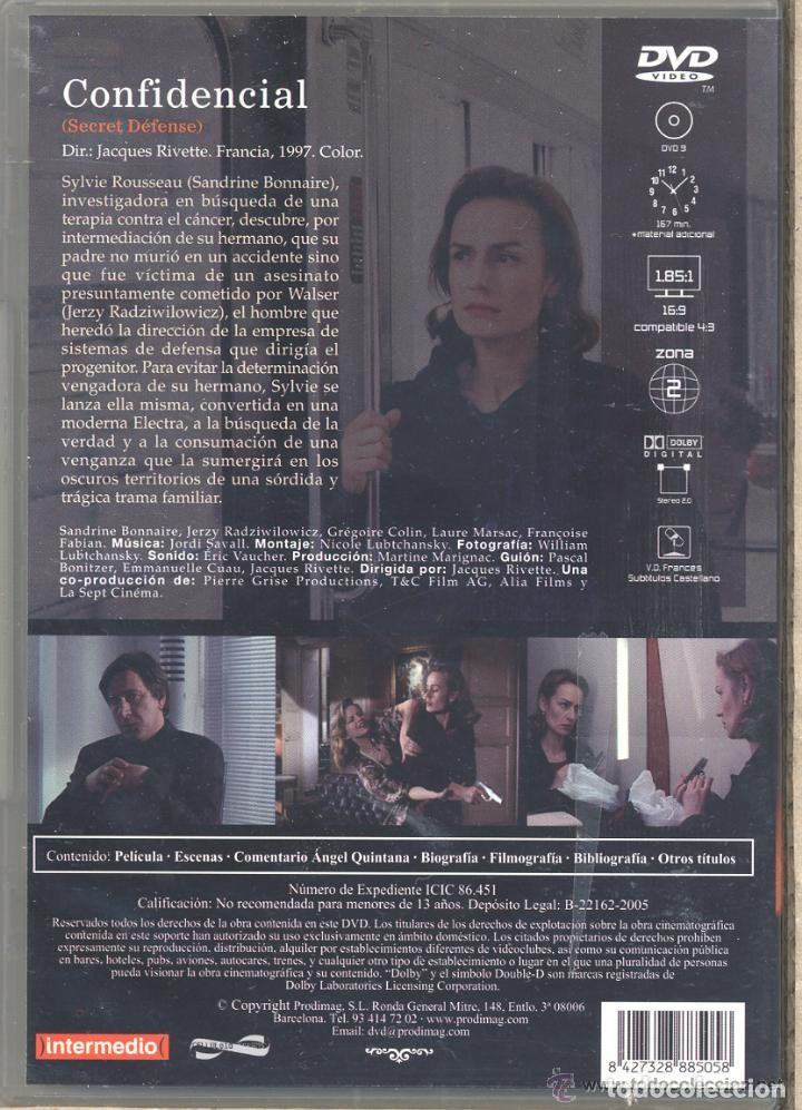 Cine: CONFIDENCIAL - JACQUES RIVETTE - Foto 2