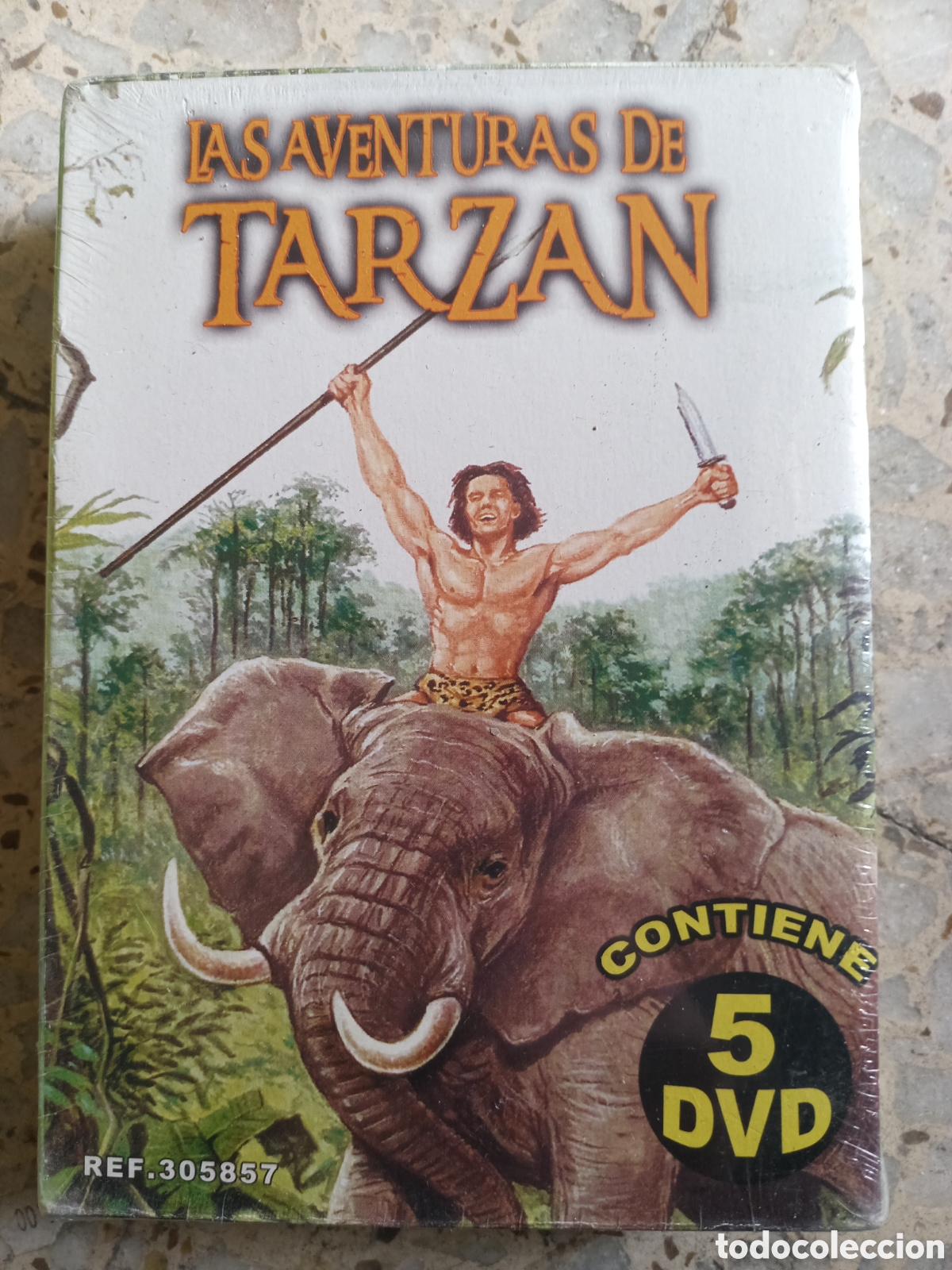 Cin&eacute;ma: 5 DVD LAS AVENTURAS DE TARZAN NUEVO PRECINTADO