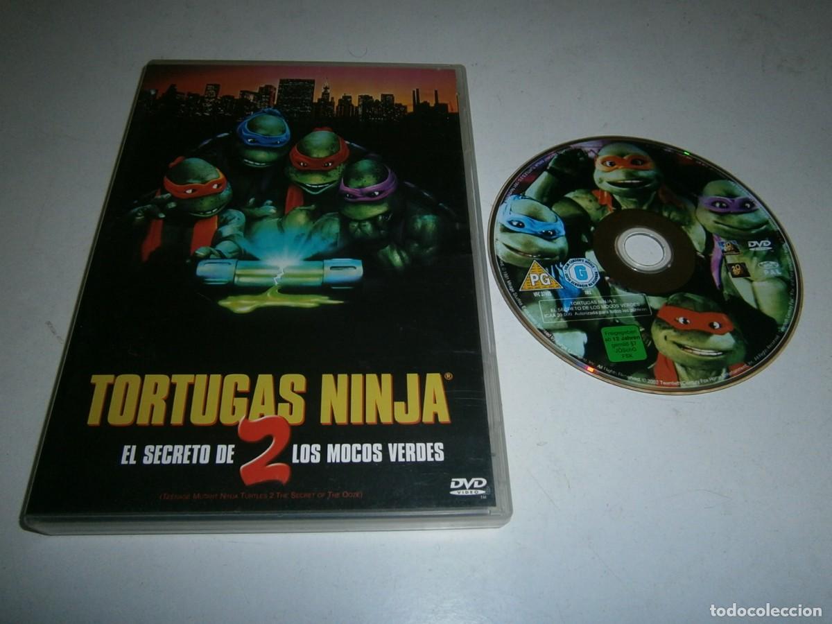Cine: TORTUGAS NINJA 2 EL SECRETO DE LOS MOCOS VERDES DVD