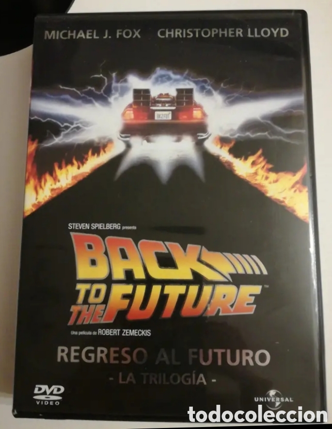Cine: Regreso al futuro trilog&iacute;a DVD Regreso al futuro pel&iacute;culas regreso al futuro 1,2 y 3
