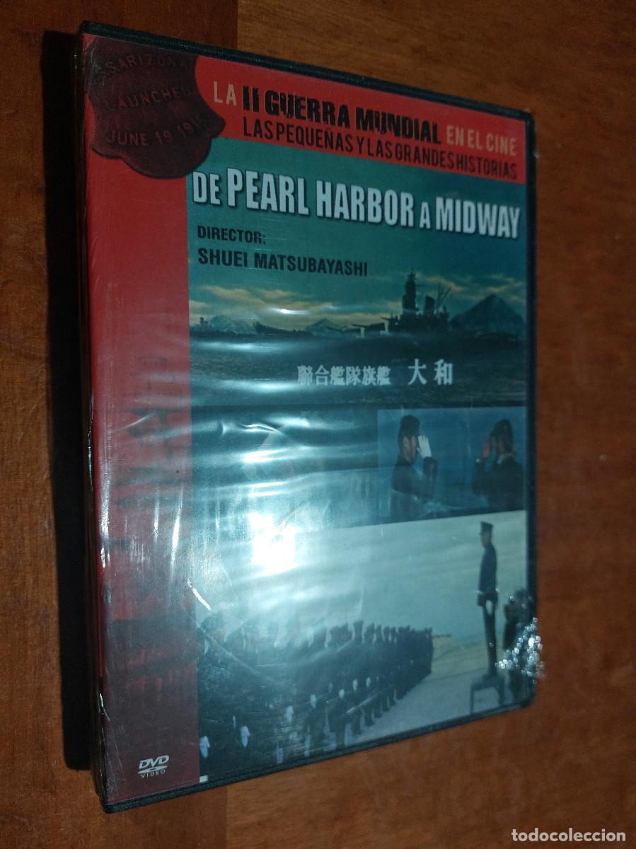 Cine: DE PEARL HARBOR A MIDWAY. DVD. LA II GUERRA MUNDIAL EN EL CINE. PRECINTADO. CAJA SLIM