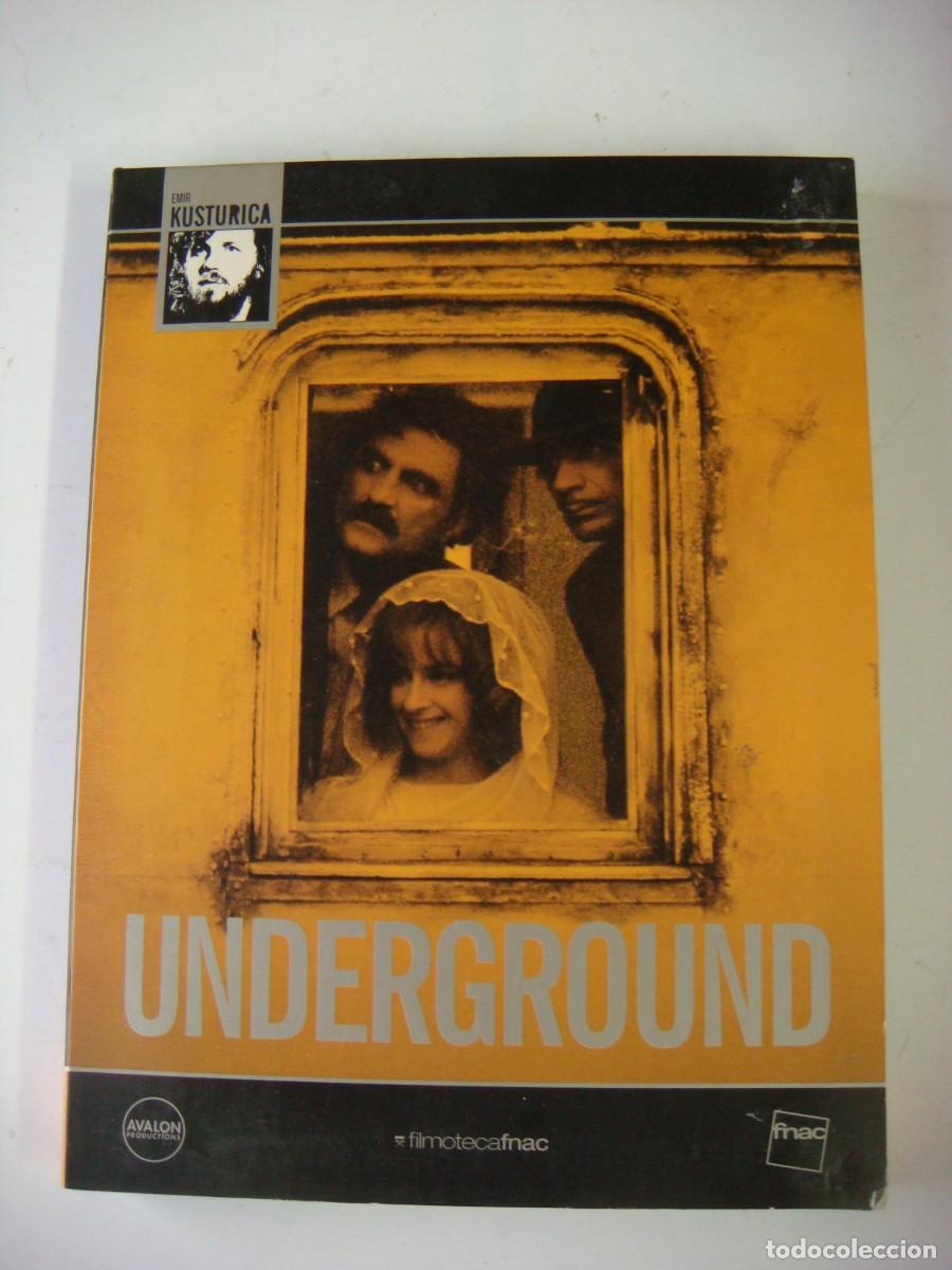 Cine: D.V.D UNDERGROUND 2 DISCOS FILMOTECA FNAC-CAJ-N&ordm;-5