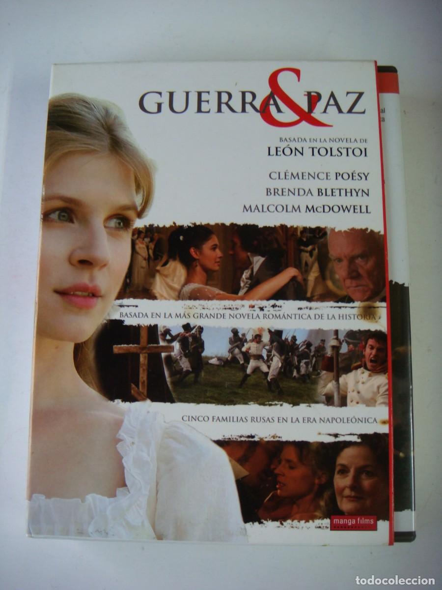 Cine: D.V.D GUERRA Y PAZ 4 D.V.D-CAJ-N&ordm;-5.