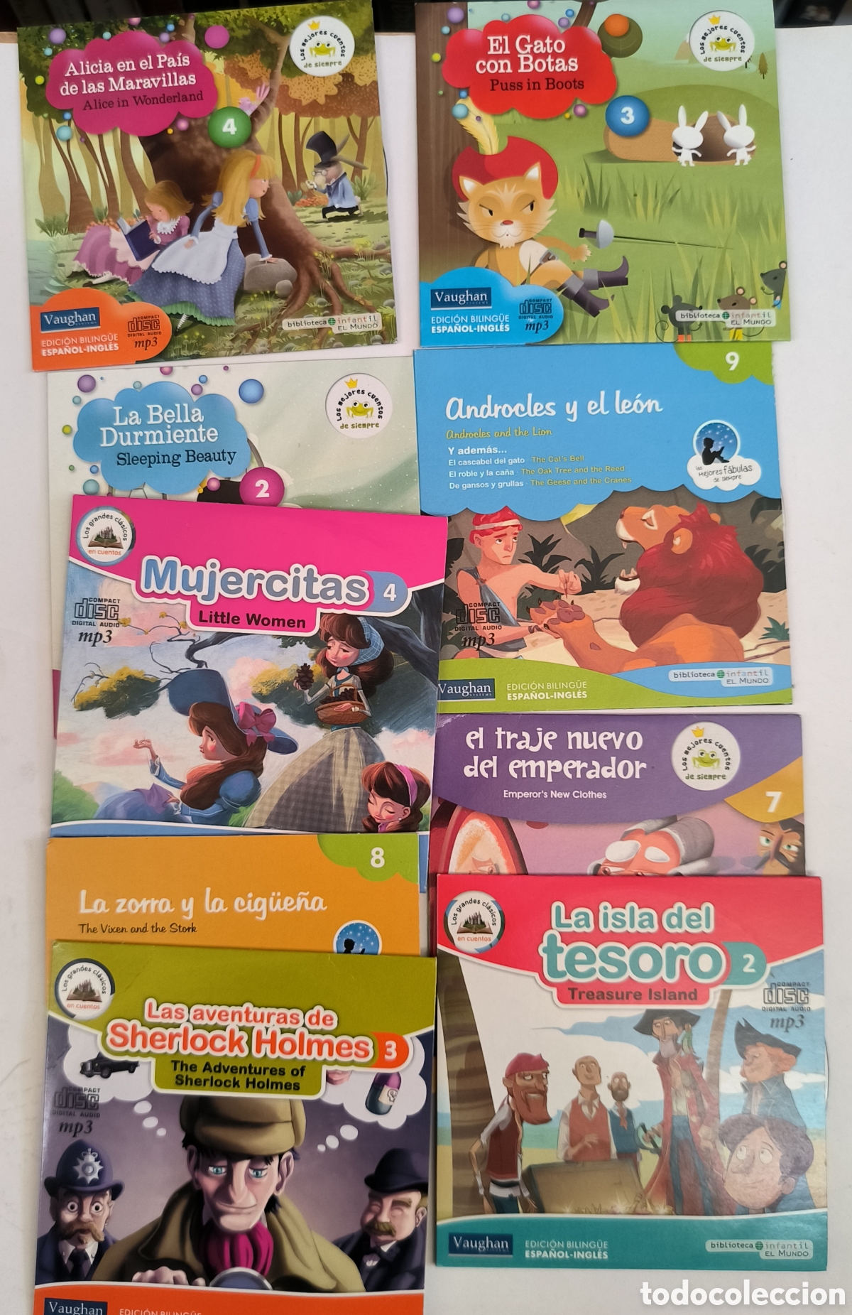Cine: Lote 9 DVD,s - infantiles - biling&uuml;es - car14