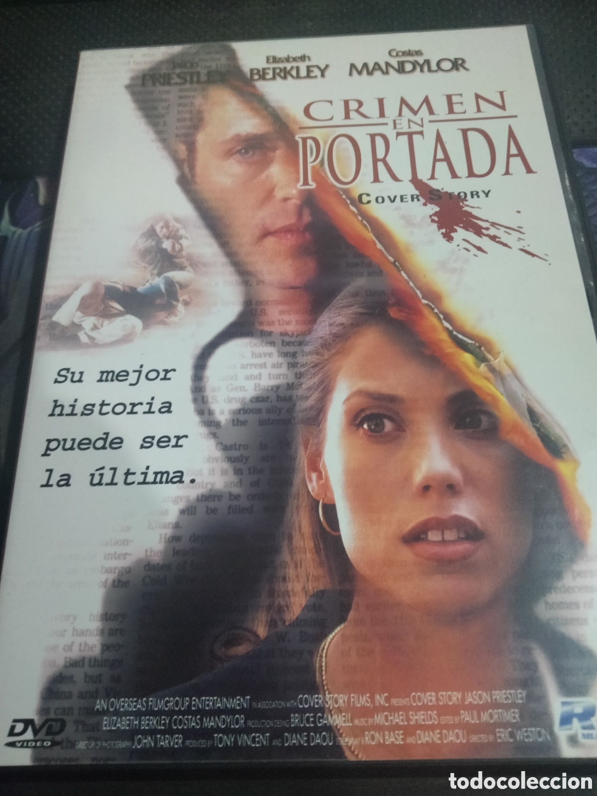 Cinema: Crimen en portada dvd - 242