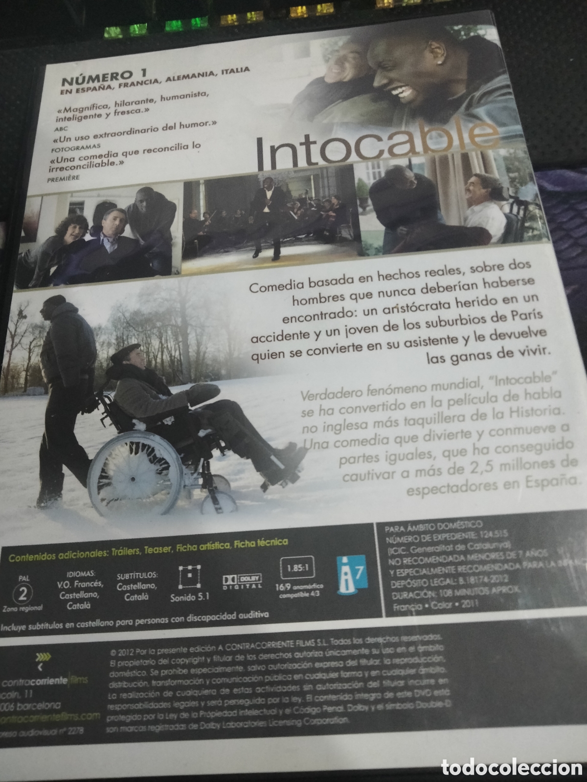 Cine: Intocable dvd --- 155 - Foto 2