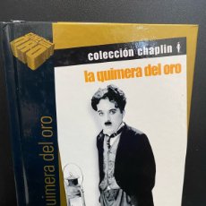 Cine: LA QUIMERA DE ORO (DVD) ED. LIBRO - CHARLES CHAPLIN