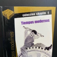 Cine: TIEMPOS MODERNOS (DVD) ED. LIBRO - CHARLES CHAPLIN