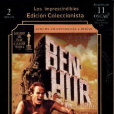 Cine: BEN-HUR DVD- (EDIC.LOS IMPRESCINDIBLES )...GANADORA DE11 OSCARS Y NUNCA SUPERADA