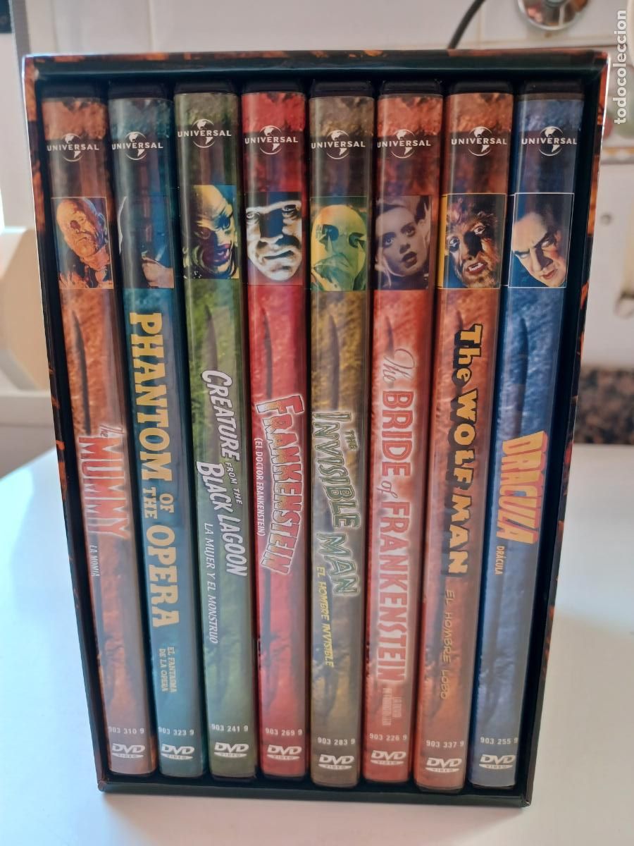 Cine: DVD CLASSIC MONSTERS COLLECTION UNIVERSAL STUDIOS COMPLETA