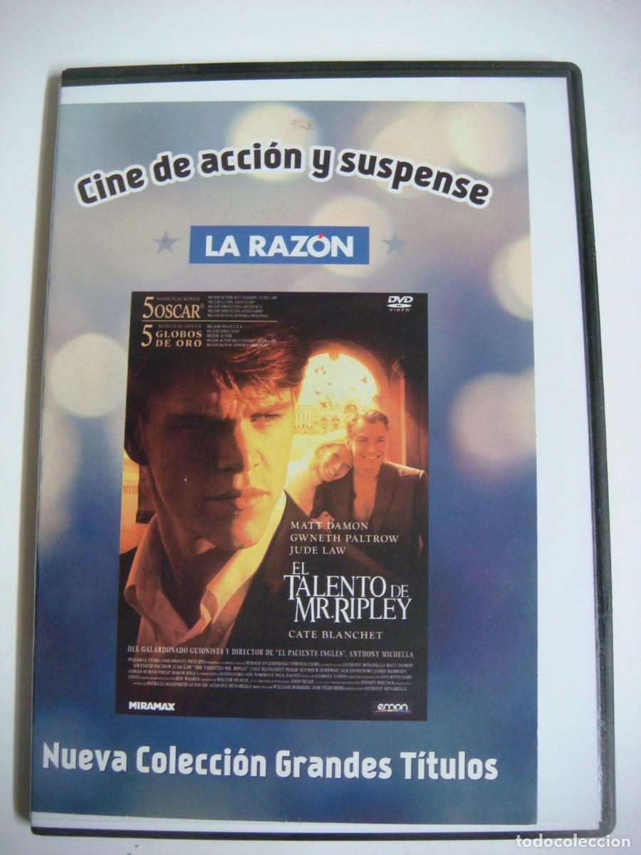 Cine: D.V.D. DE UN TALENTO DE MR.RIPLEY CON MATT DAMON-(F)
