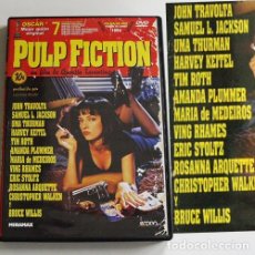 Cine: PULP FICTION DVD PELÍCULA VIOLENCIA QUENTIN TARANTINO THURMAN TRAVOLTA L JACKSON KEITEL ROTH WILLIS