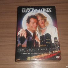 Cinema: LUZ DE LUNA TEMPORADAS UNO Y DOS COMPLETAS 6 DVD CYBILL SHEPHERD BRUCE WILLIS COMO NUEVA